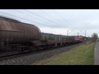 Guterverkehr im blockabstand 182 521 mit konigssee, pct vectron uvm in winterhausen