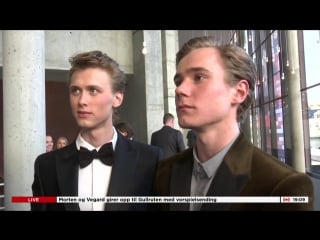 Henrik and tarjei for vg henrik holm