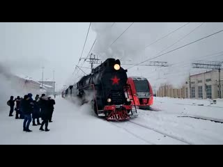 Запуск "ретро" поезда! уникальная экскурсия на паровозе!