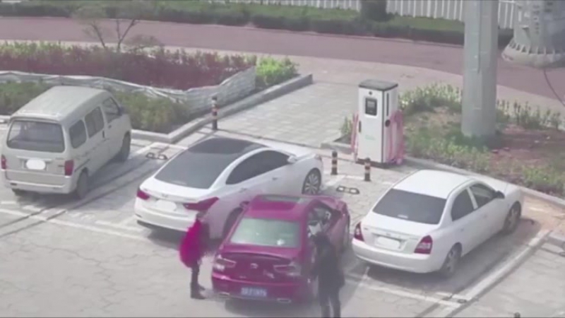 Эпопея девушка паркуется (6 sec)