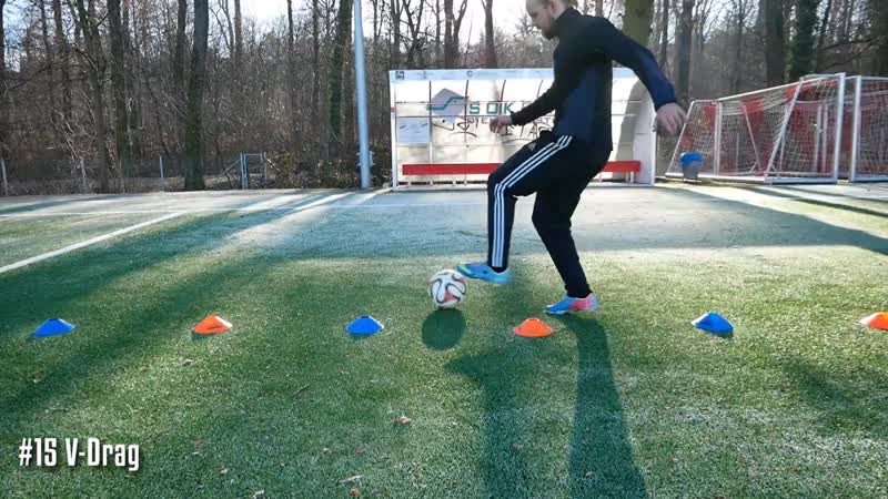 So verbesserst du alleine deine technik ! 32 hütchen fussball übungen