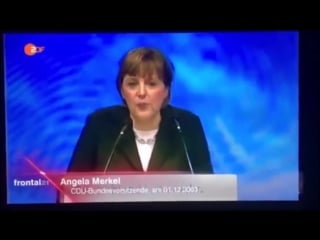 Dieses video zerstört in 2 minuten jegliche glaubwürdigkeit deiner kanzlerin (!!!) angela merkel