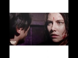The walking молодые // maggie greene / lauren cohan