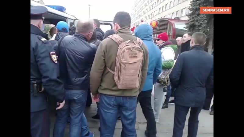 Задержание участников «монстрации» в курске 1 мая 2019