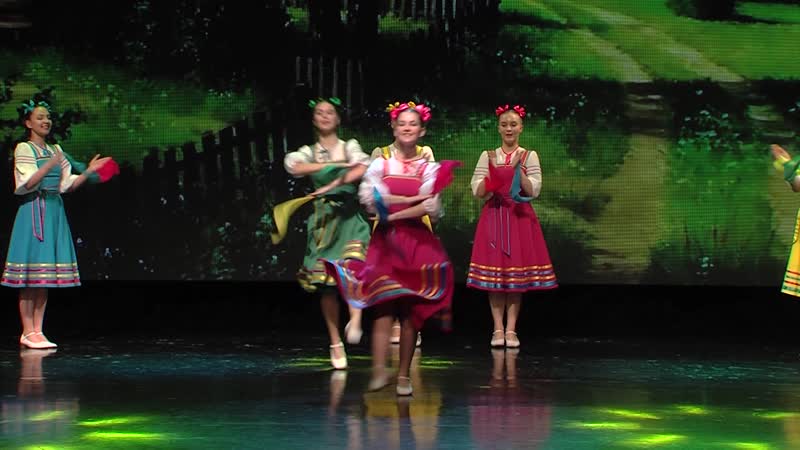 Образцовый ансамбль народного танца «сибиринка» «девичий перепляс», хореография н надеждиной, постаноа н науменко