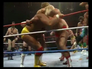 Battle royal (feat hulk hogan, andre the giant, hercules) wwf saturday night (комментирует 11deadface)33