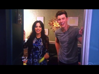 Shawn and camila on the latelateshow