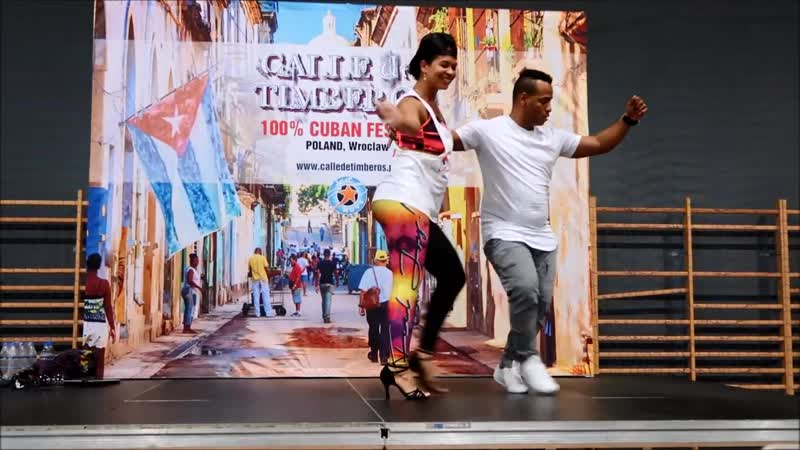 Yoannis tamayo & ismaray chacon son cubano calle de timberos 2017