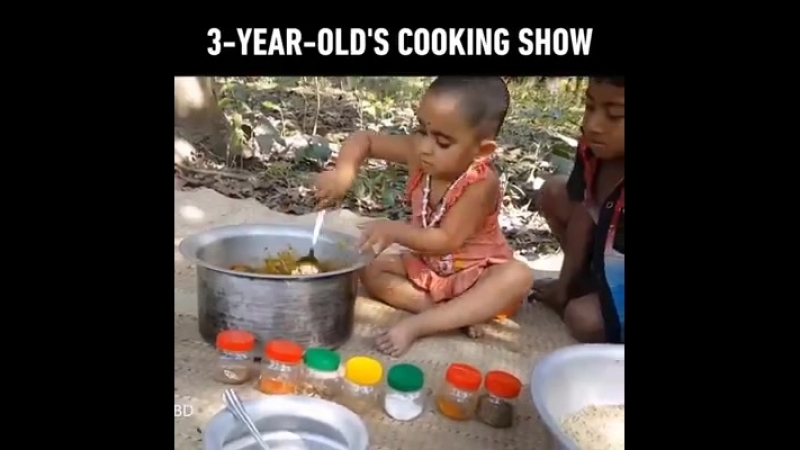 Мимимишечка трехлетки готовят рыбу 🐟👶😂 #преамбуладосуг