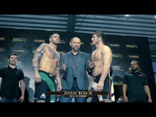 Official weigh ins highlights