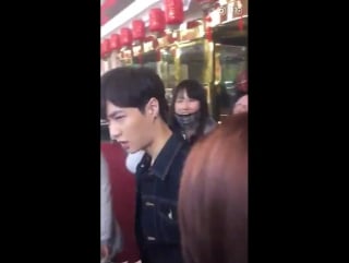 [fancam] 160210 #exo #lay @ "old nine gates" recording