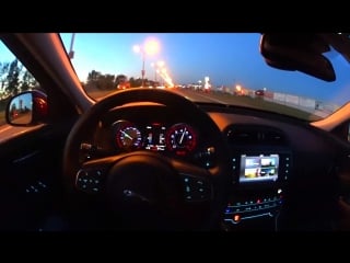 2015 jaguar xe pov test drive