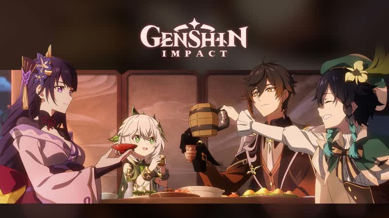 Промо видео праздника морских фонарей грёзы огней | genshin impact