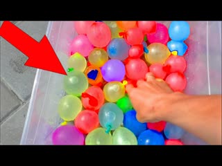 Водяные бомбочки челлендж с молодые water balloon fight challenge 2016 summer fun