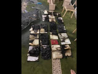 Каазец поджёг мечеть с коранами