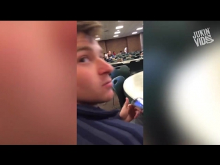 Guy constantly scares his college roommate