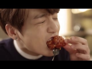 Bbq mala hot chicken x bts jungkook (solo ver ) tvcf