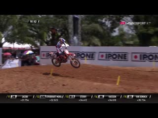 Mx2 2019 гран при индонезии обе гонки