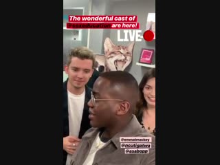 Vídeo publicado no ig stories da trending live