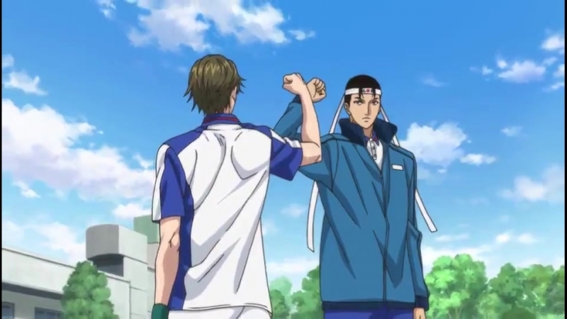 Трейлер ova prince of tennis best games!! tezuka vs atobe