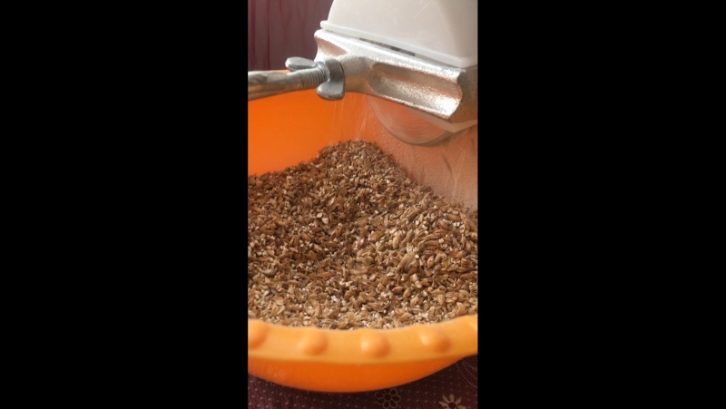 Дробление солода