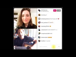 David chats with zoe lister jones ig live 29/05/2020