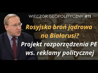 Na żywo rosyjska broń jądrowa na białorusi projekt pe ws targetowania reklamy politycznej