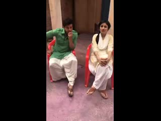 Paridhi sharma & aniruddh dave live video on instagram, fb