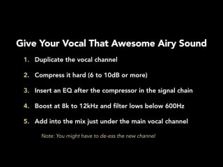 05 give your vocal an awesome airy sound