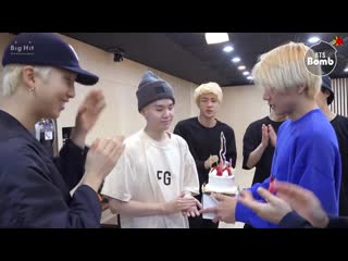 [bangtan porn] suga’s surprise birthday party!