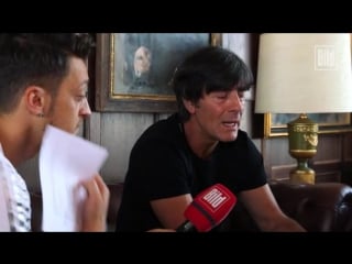 Mesut ozil interview with joachim loew