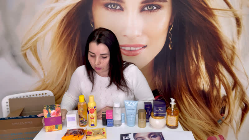 Распакоа орифлэйм, покупки партнёров компании