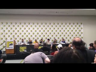 @nikkster32 this was too much fun! #transformersrid in the men’s room! @darrencriss @willfriedle @comic con #sdcc2016