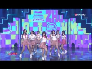 Simply k pop i o i(아이오아이) dream girls(드림걸스) ep 216 052716
