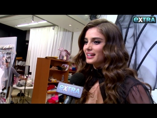 Victorias secret angel tpornr hill gets fitted for the fashion show