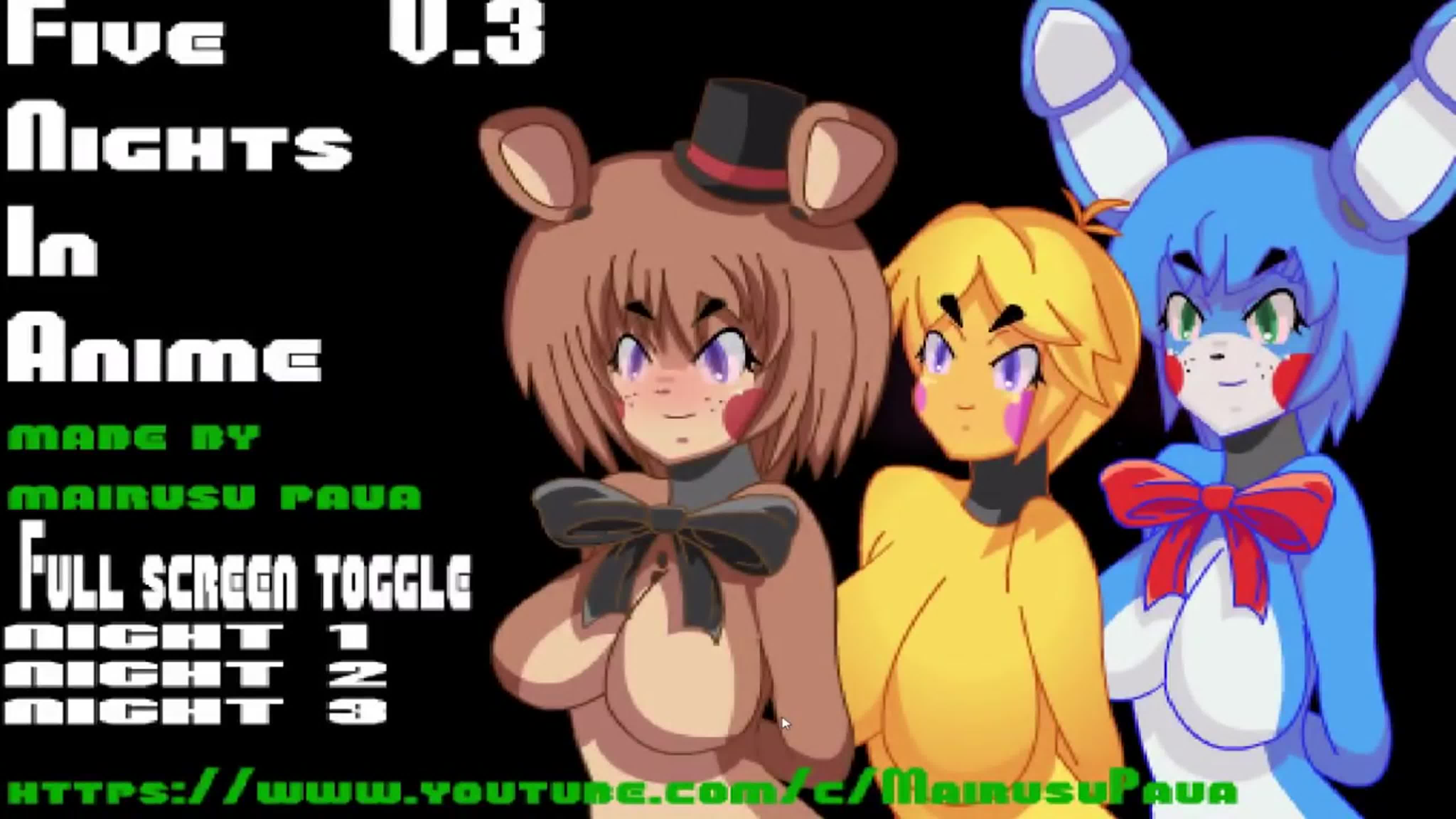 FNAF ПОРНО ВЕРСИЯ - СЕКСИ МАНГЛ! С ВЕБКОЙ! 18+