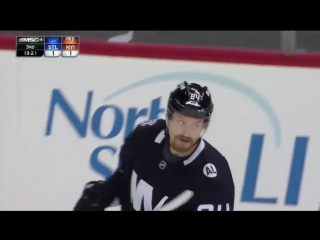 Blues at islanders game highlights grabo