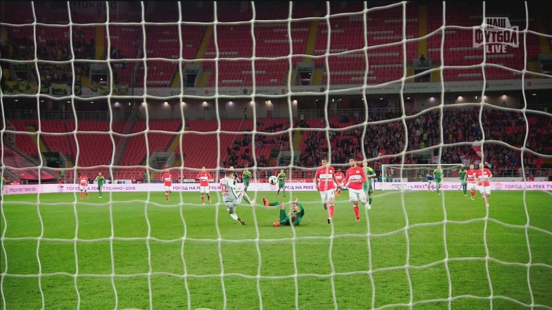 Рфпл 23 й тур спартак 1 2 кубань гол маирович (04 10 2016)