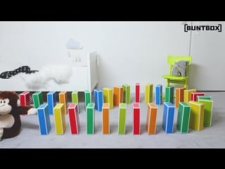 Buntbox colour bricks 48 big colourful bricks in original brick size that are fun to play with