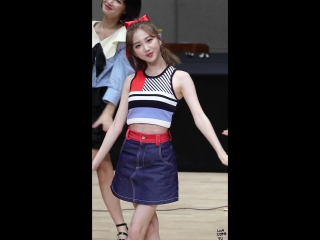 [fancam] 180727 elris (yukyung) summer dream @ mokdong fansign