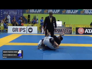 Roberto francisco jimenez vs mateus rodrigues souza ibjjf 2017 european