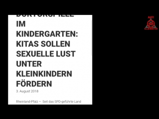 Krank! kitas sollen sexuelle lust unter kleinkinder fördern antiilluminaten tv