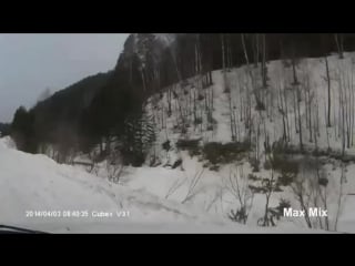 Зимняя подборка заносов от первого лица #3 (регистратор)