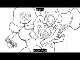 Animatic clip laser light cannon