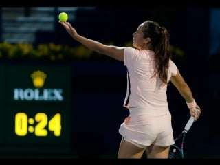 Daria kasatkina vs garbine muguruza | dubai semifinal | live