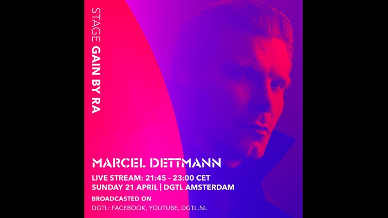 Marcel dettmann live set at dgtl amsterdam 2019 gain by ra stage