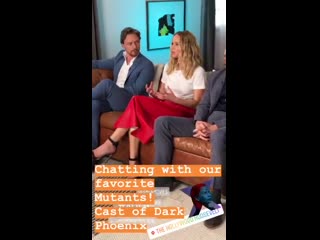 Michael fassbender, james mcavoy and jennifer lawrence interview