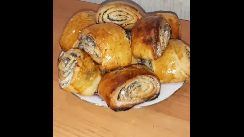 😘усные ароматные маковые булочки😍 (
