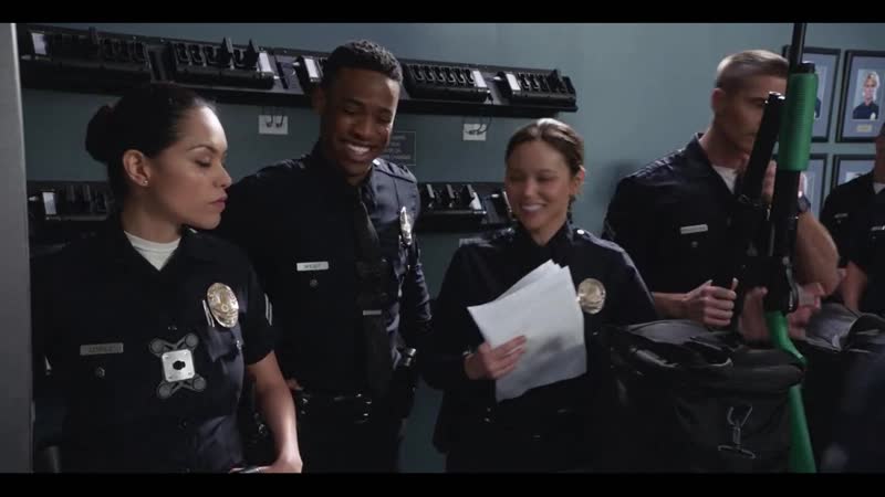 Интересный момент в сериале "новичок"