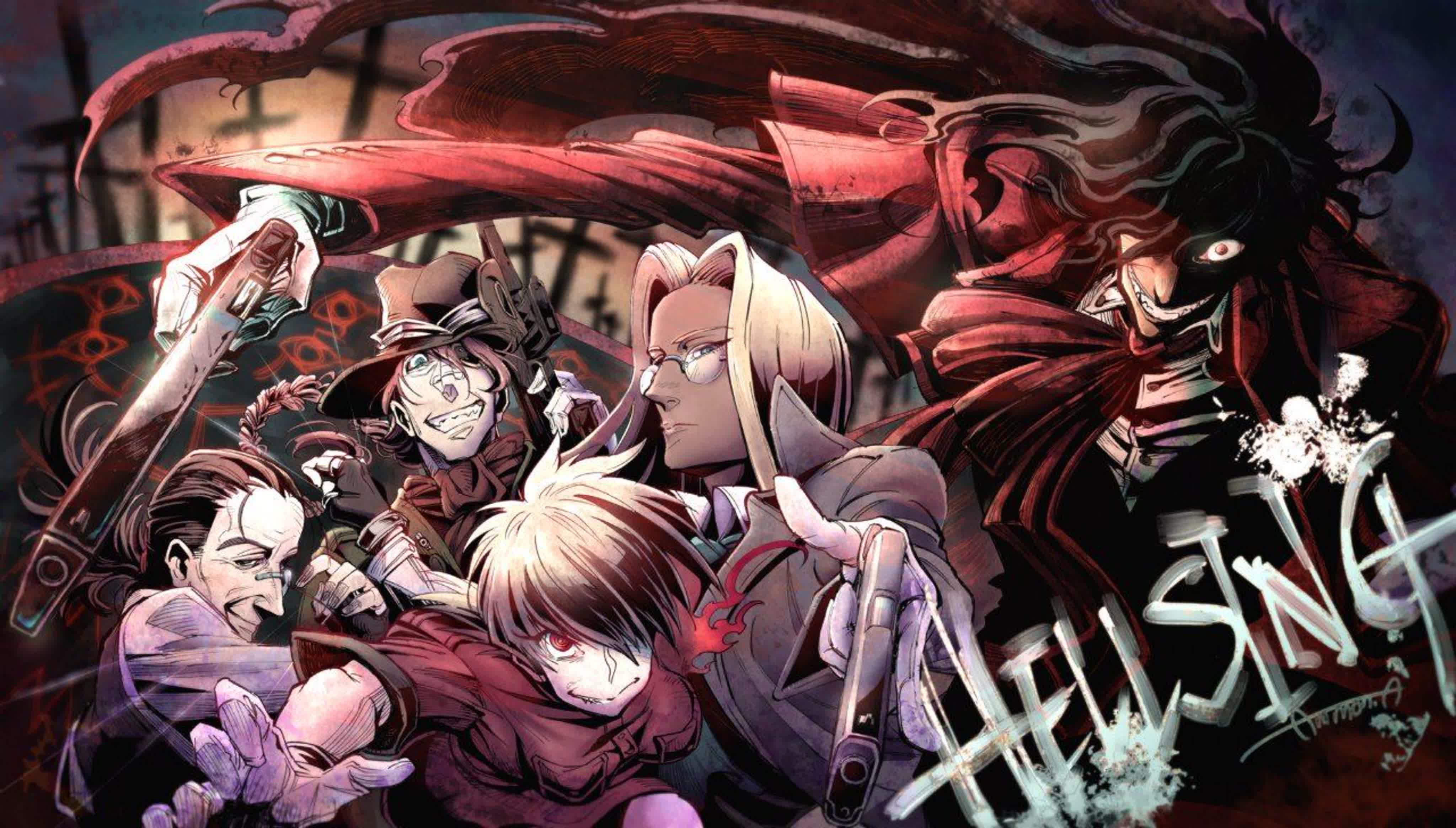 Аниме 2006 хеллсинг ova 1 5 из 10 hellsing ultimate все серии